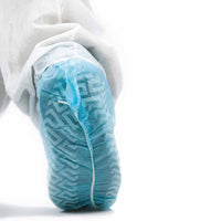 Load image into Gallery viewer, Polypropylene Shoe Cover Anti-Skid Blue 40 gsm 100 ea/Bag 3 Bags/Case