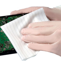 Load image into Gallery viewer, Polyester Knit ESD Wiper Knife Cut Edge