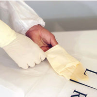 Load image into Gallery viewer, Nitrile Cleanroom Glove Irradiated Bagged  | 12" Cuff  10 ea/Bag 20 Bags/Case